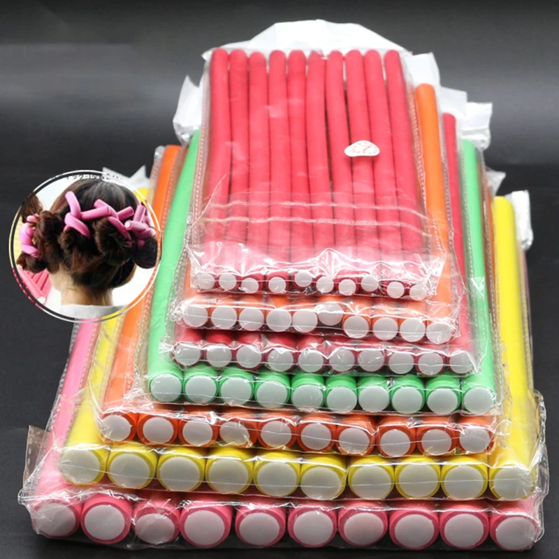 Hair Roller Set Flexi - عصي تجعيد الشعر السحرية الهوائية ،
