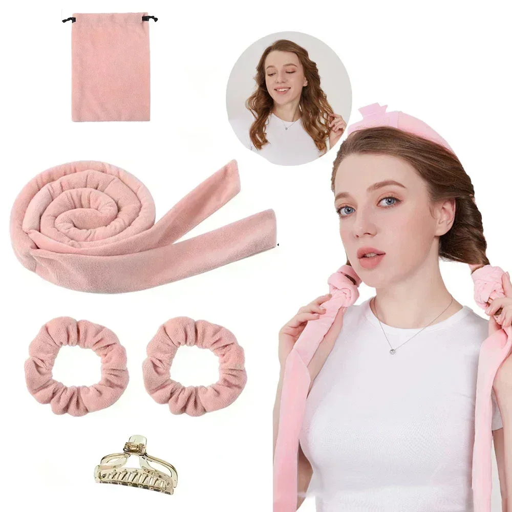 Hair Roller Set Flexi - النساء بدون حرارة الشباك قضيب عقال