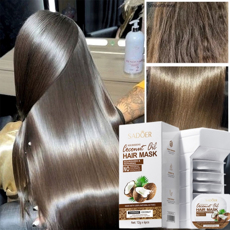 Keratin Treatment Set - علاج الكيراتين للشعر، قناع ترطيب عميق