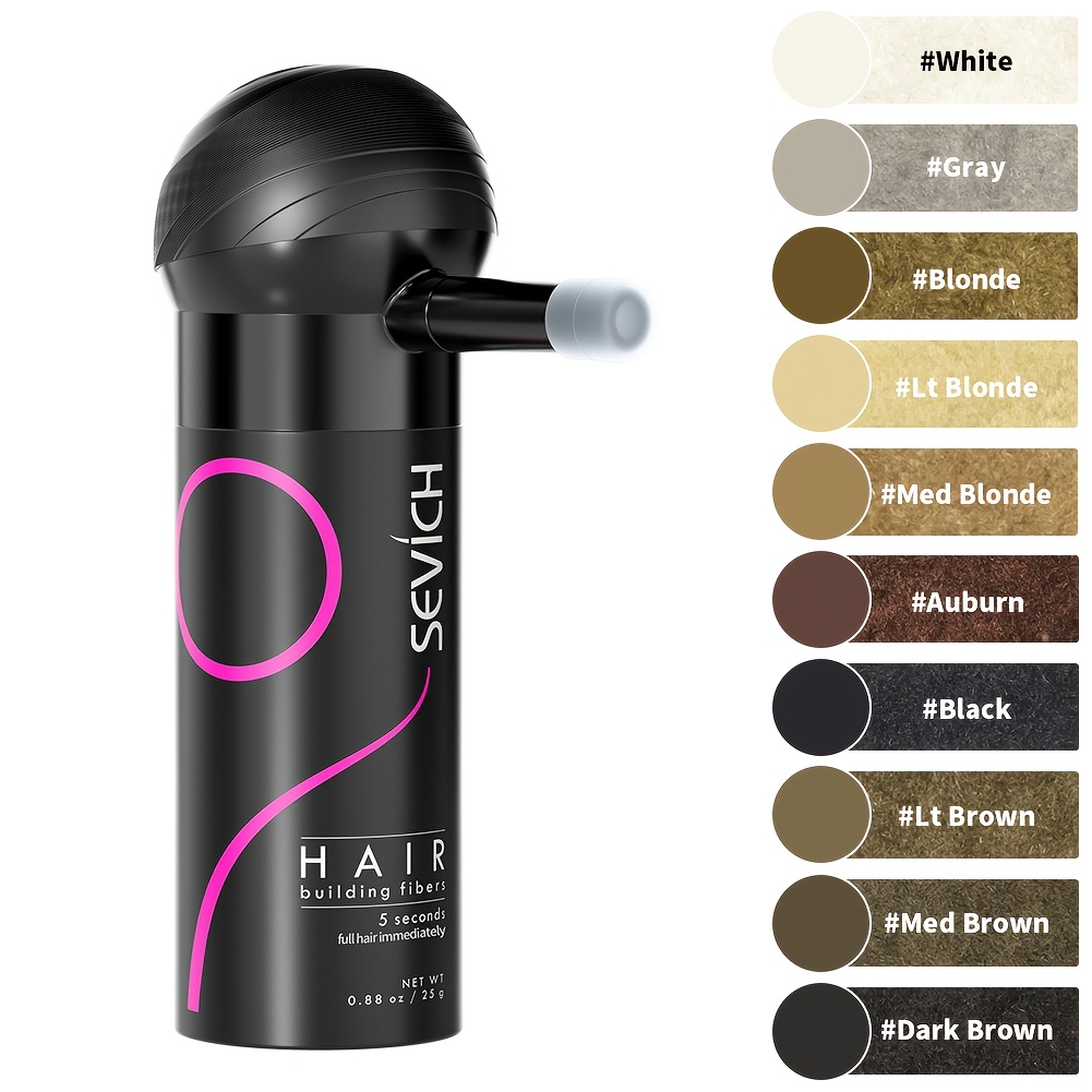 Keratin Treatment Set - مجموعة ألياف بناء الشعر من سيفيش،