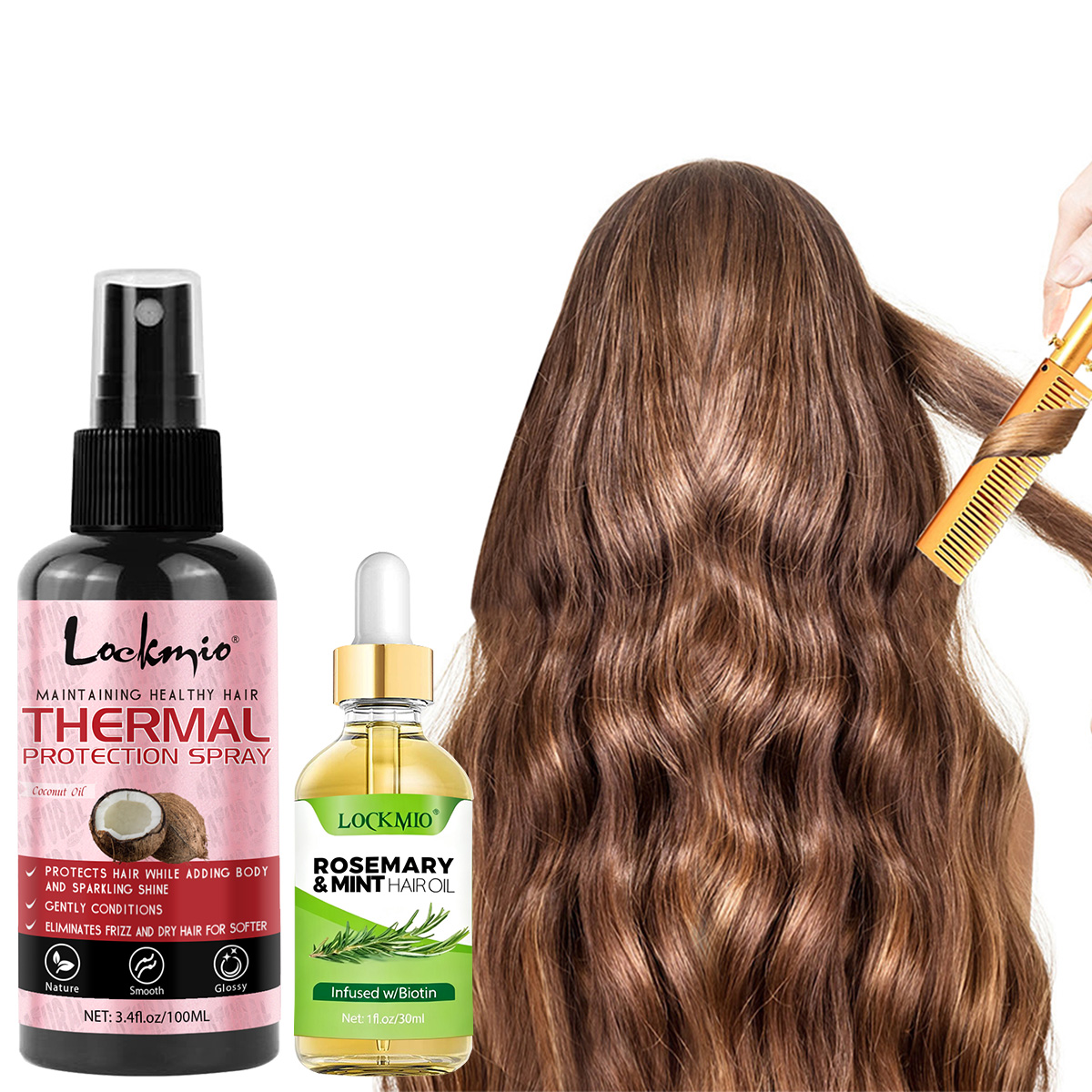 Heat Protectant Spray - رذاذ الحماية من الحرارة بلسم مغذي