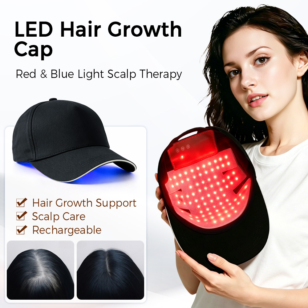 Hair Care Nutrition - قبعة LED لنمو الشعر بالعلاج الضوئي