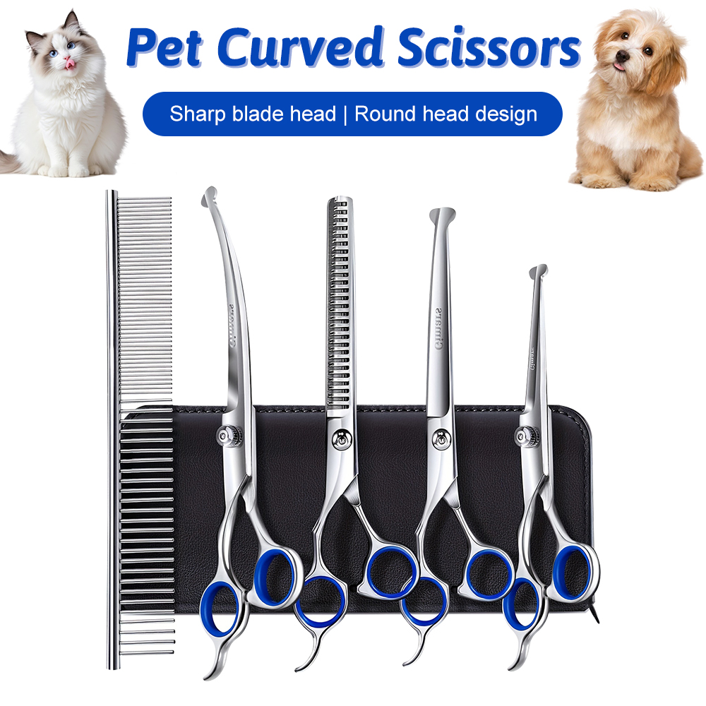 مجموعة مقصات احترافية لتهذيب ش - مراجعة Hair Care Steps وسعره