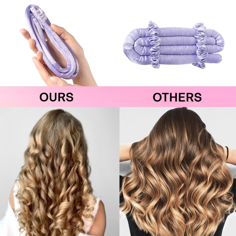 1 مجموعات بدون حرارة الشباك قض - مراجعة Hair Roller Set Flexi وسعره