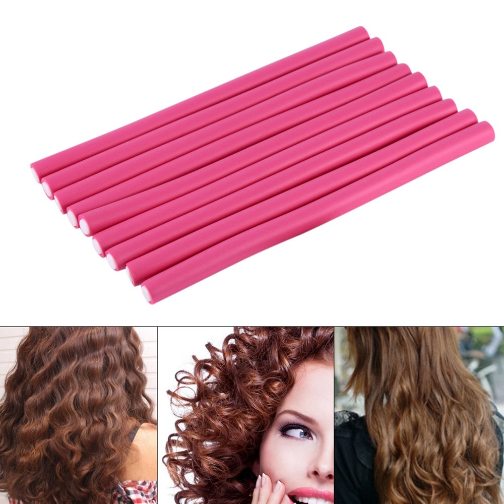 مجموعة من 10 قطع من بكرات الشع - مراجعة Hair Roller Set Flexi وسعره