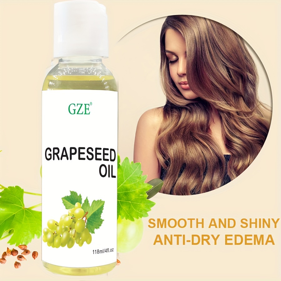 زيت بذور العنب GZE، العناية با - مراجعة Hair Care Vegan وسعره