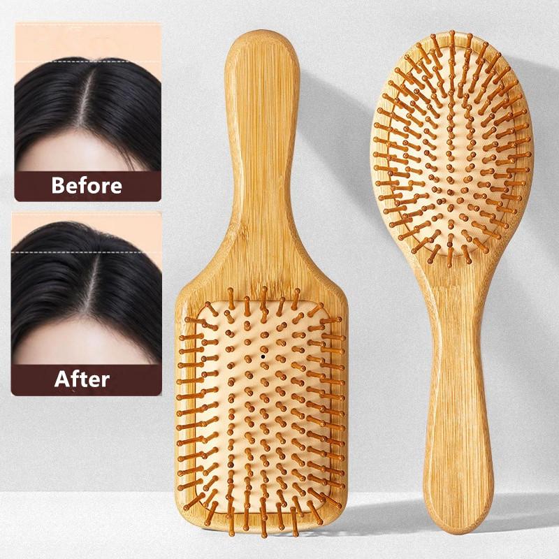 {ماكس-66} مشط من الخيزران الطب - مراجعة Bamboo Hair Brush وسعره