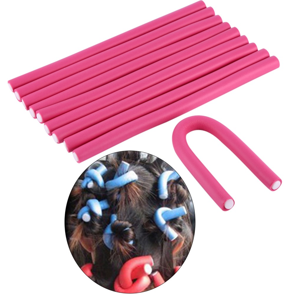 مجموعة من 10 قطع من بكرات الشع - مراجعة Hair Roller Set Flexi وسعره