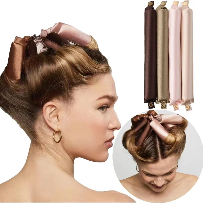 4/5 قطعة مجموعة قضيب تجعيد بدو - مراجعة Hair Roller Set Flexi وسعره