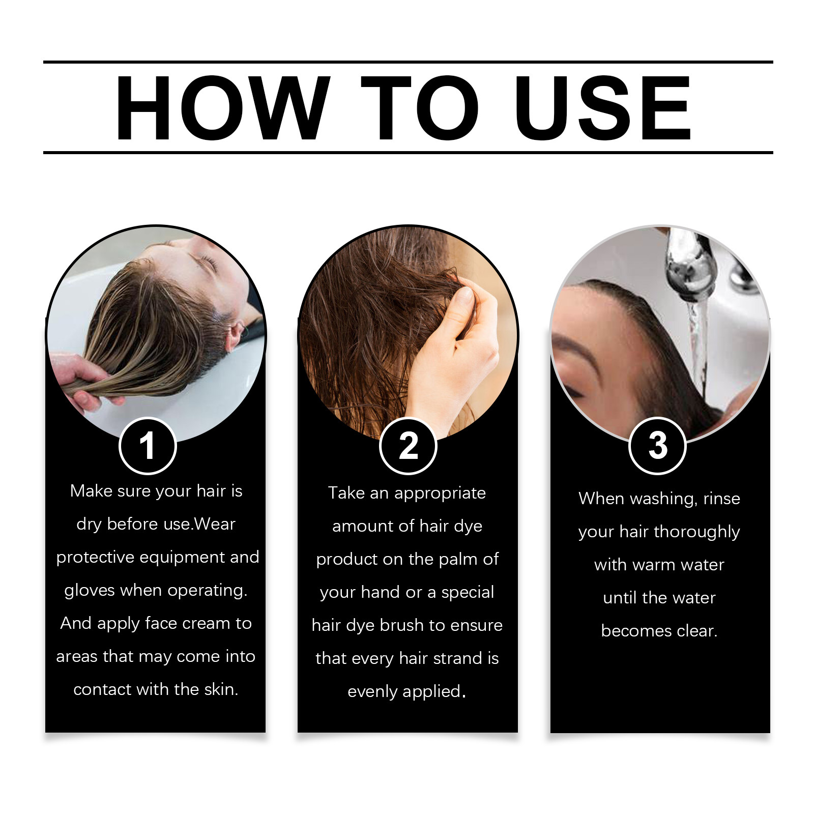شامبو صبغة الشعر الأسود العشبي - مراجعة Hair Care Steps وسعره