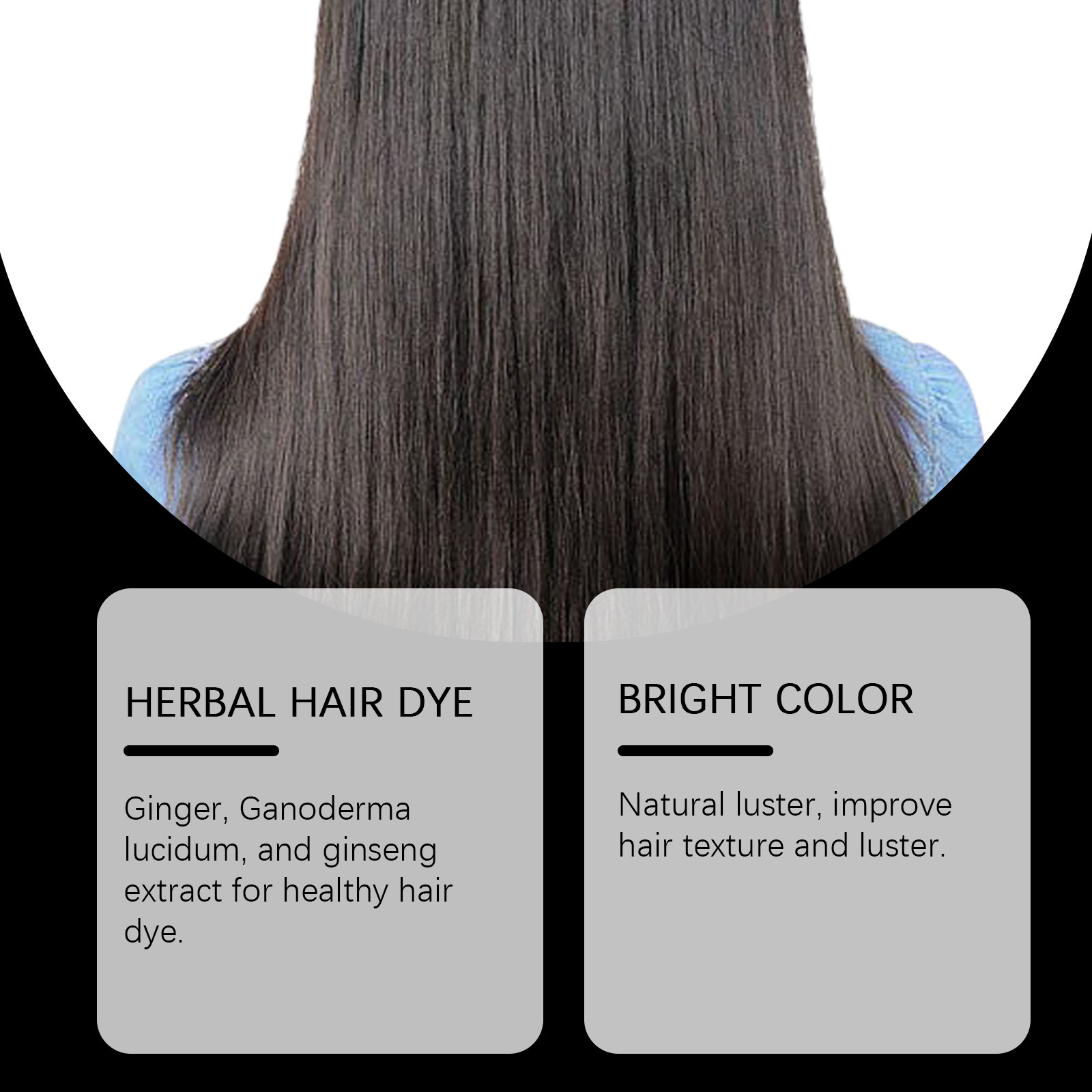 شامبو صبغة الشعر الأسود العشبي - مراجعة Hair Care Steps وسعره