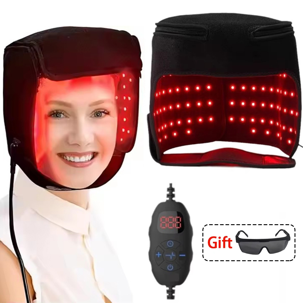 قبعة العلاج بالضوء الأحمر LED  - مراجعة Hair Care Vegan وسعره