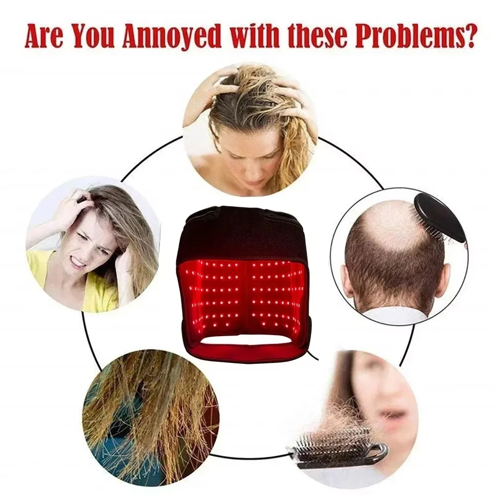 قبعة العلاج بالضوء الأحمر LED  - مراجعة Hair Care Vegan وسعره