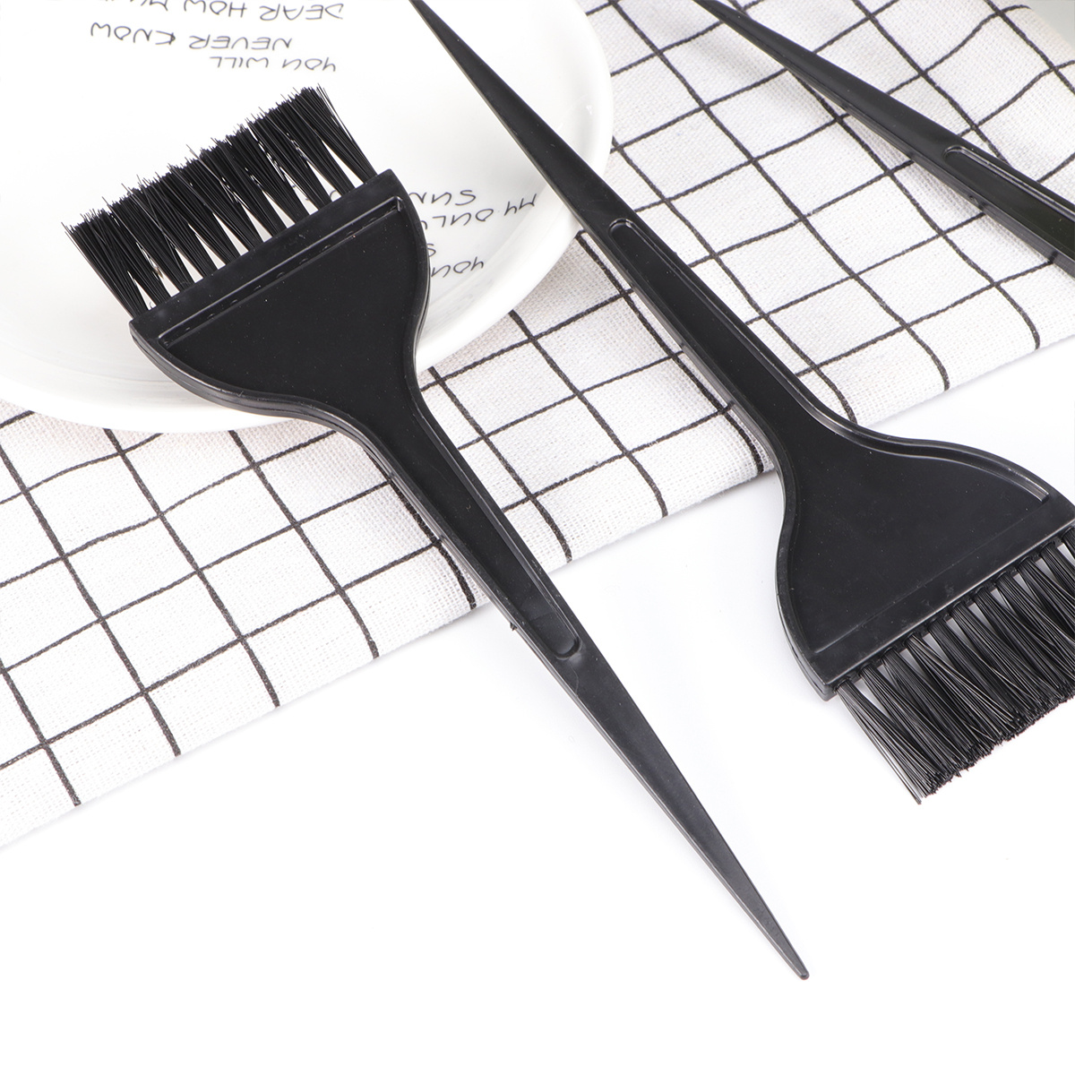 مجموعة فرش صبغ الشعر بمقبض طوي - مراجعة Keratin Treatment Set وسعره