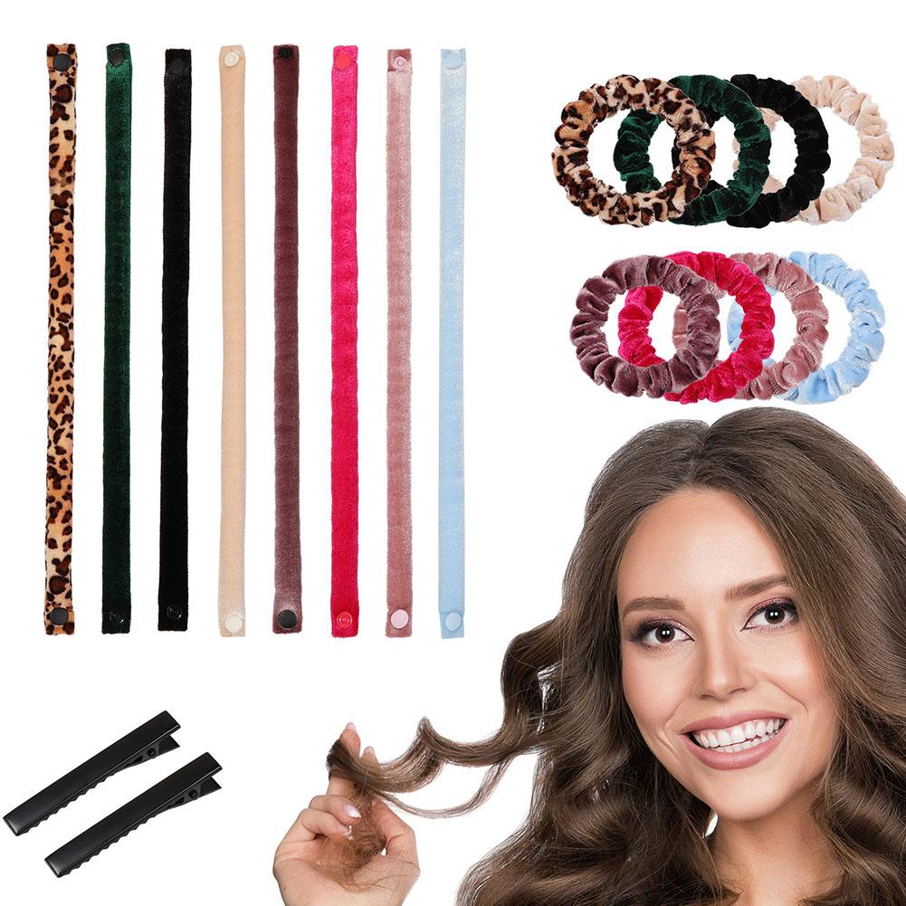 6 قطع مجموعة ربطات رأس لتجعيد  - مراجعة Hair Roller Set Flexi وسعره