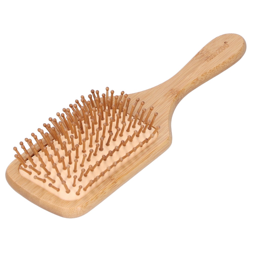فرشاة شعر من الخيزران لطيفة عل - مراجعة Bamboo Hair Brush وسعره