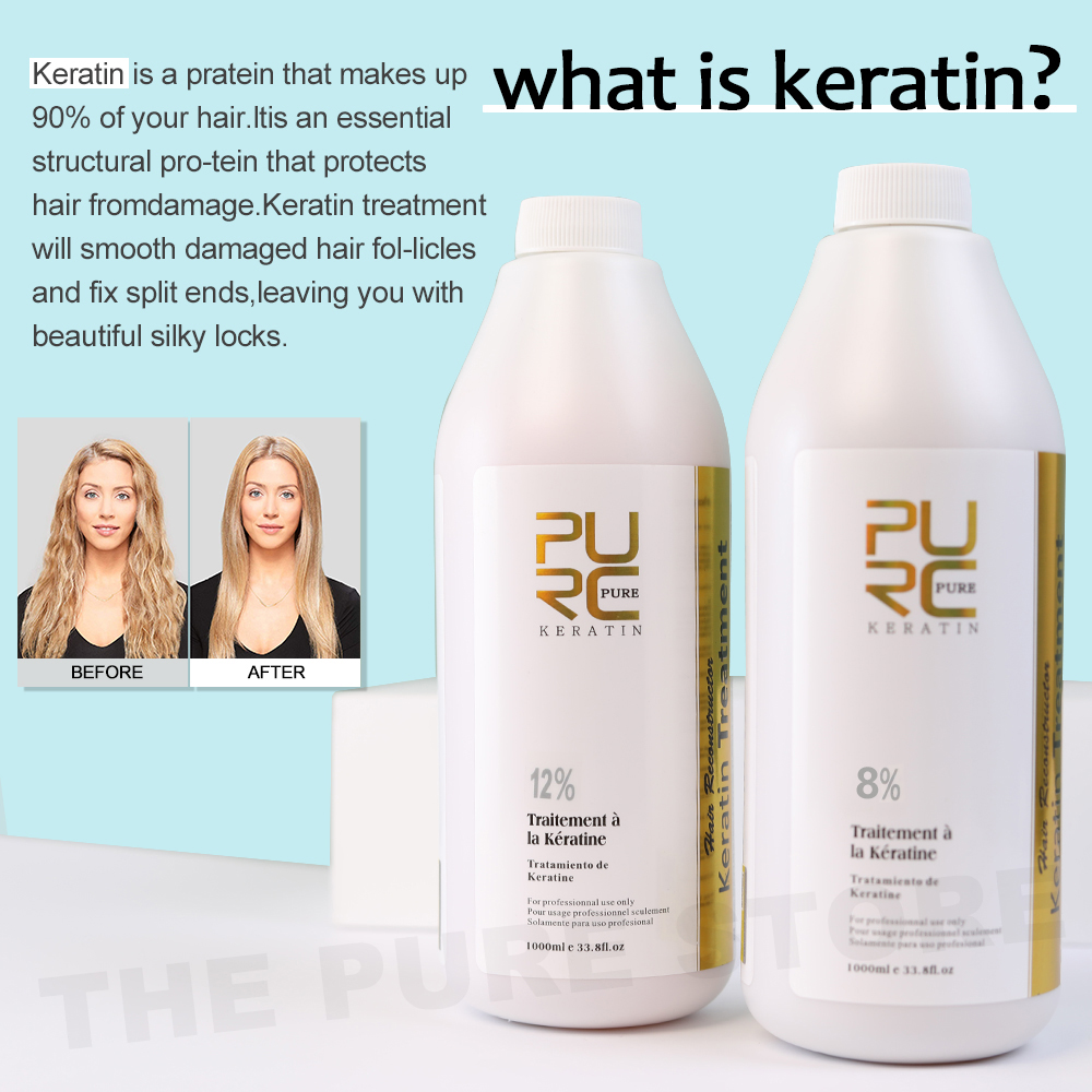 PURC 8% علاج تنعيم الكيراتين إ - مراجعة Hair Care Nutrition وسعره