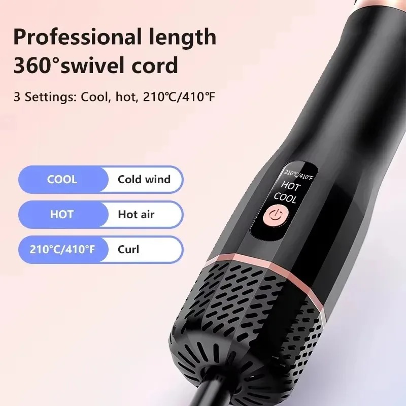 مجفف شعر جديد عالي السرعة بفرش - مراجعة Hair Care Steps وسعره
