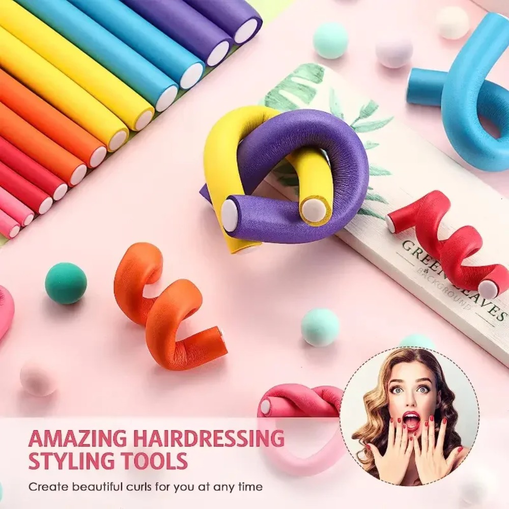 42 قطعة من أدوات تجعيد الشعر ا - مراجعة Hair Roller Set Flexi وسعره