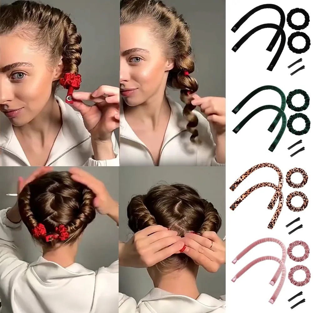 6 قطع مجموعة أدوات تجعيد الشعر - مراجعة Hair Roller Set Flexi وسعره