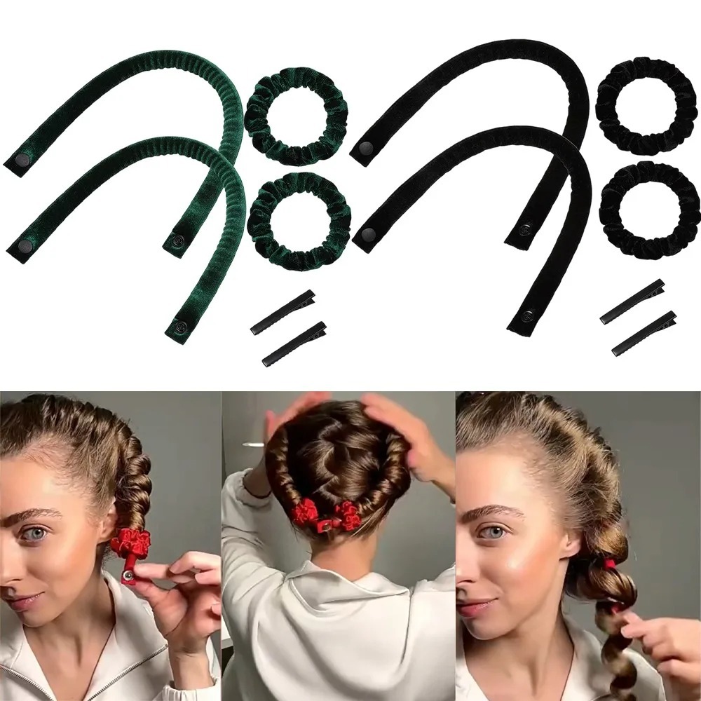 6 قطع مجموعة أدوات تجعيد الشعر - مراجعة Hair Roller Set Flexi وسعره