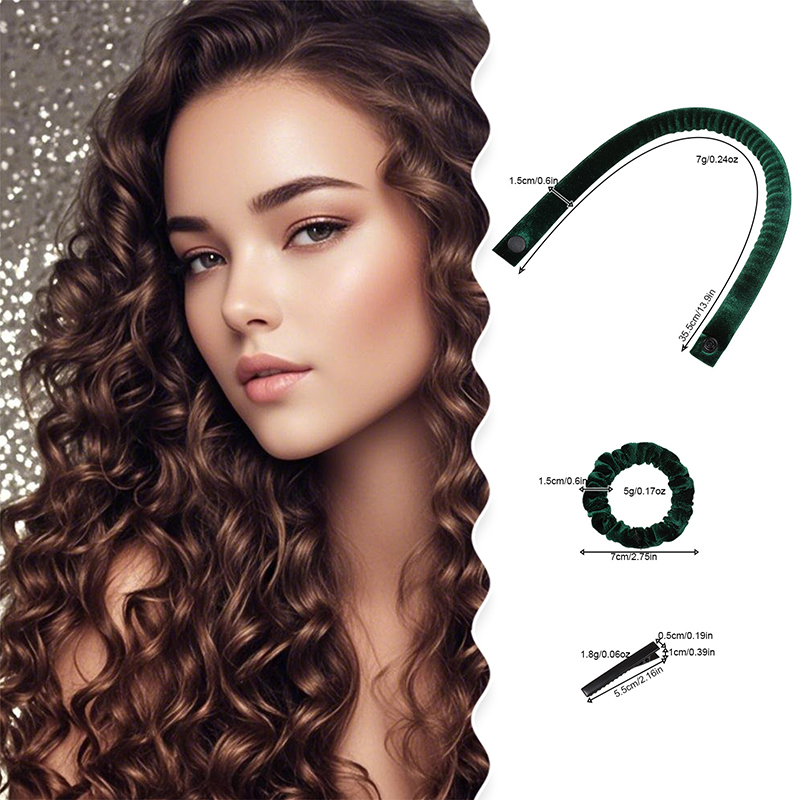 6 قطعة/المجموعة 35 سنتيمتر طوي - مراجعة Hair Roller Set Flexi وسعره