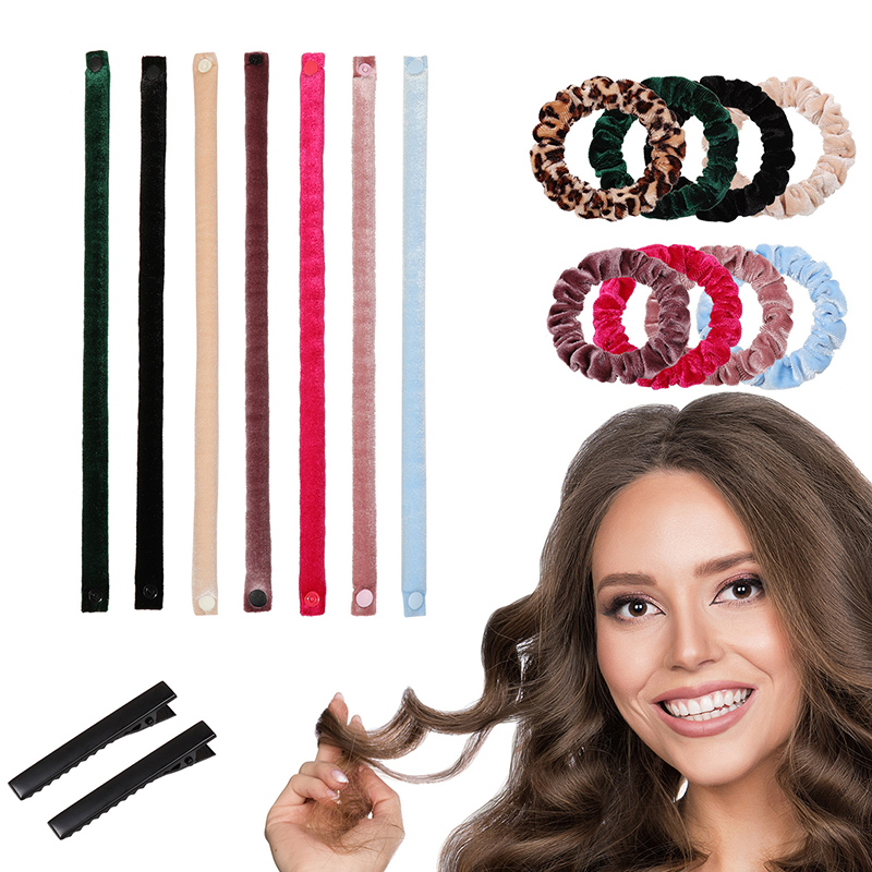 6 قطعة/المجموعة 35 سنتيمتر طوي - مراجعة Hair Roller Set Flexi وسعره