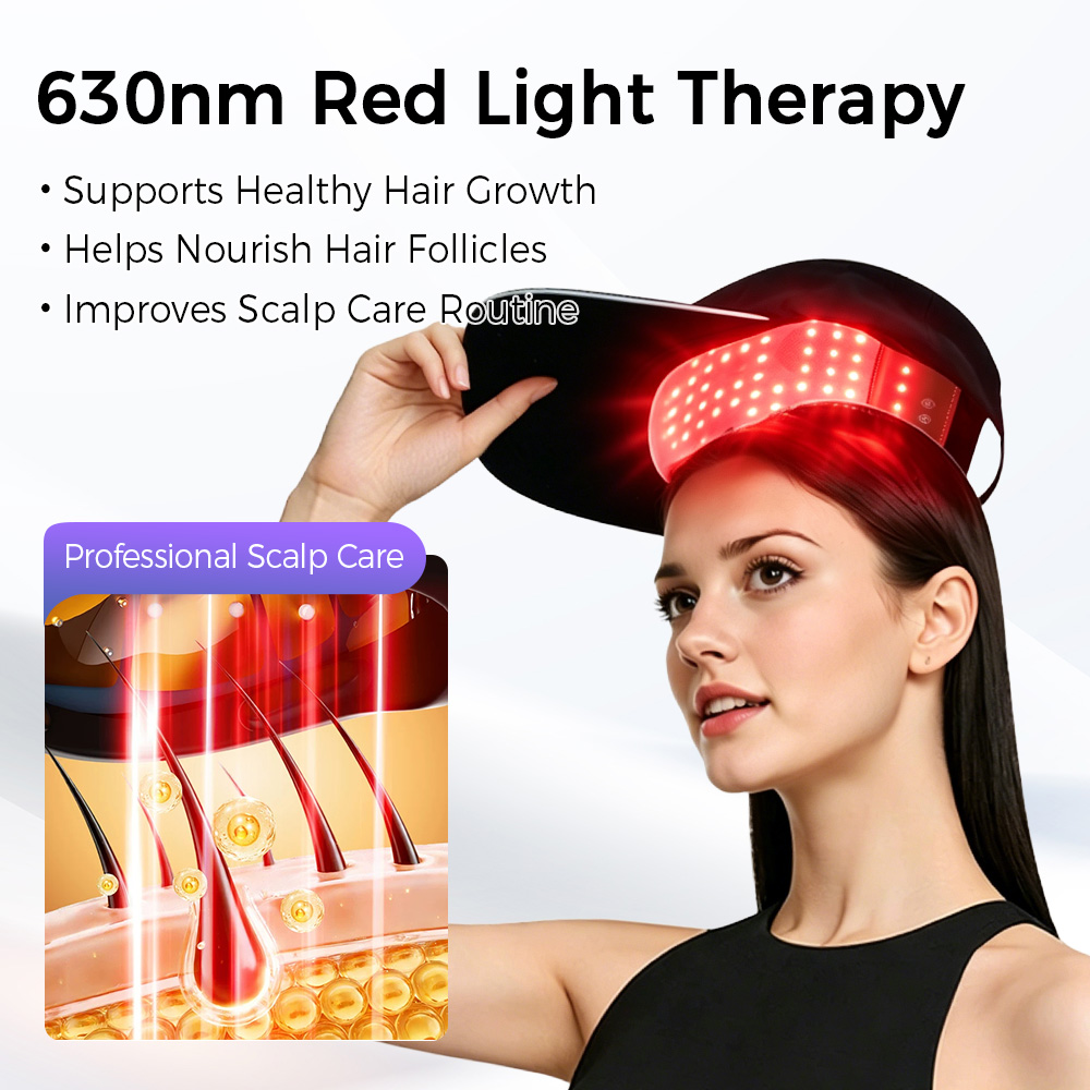 قبعة LED لنمو الشعر بالعلاج ال - مراجعة Hair Care Nutrition وسعره