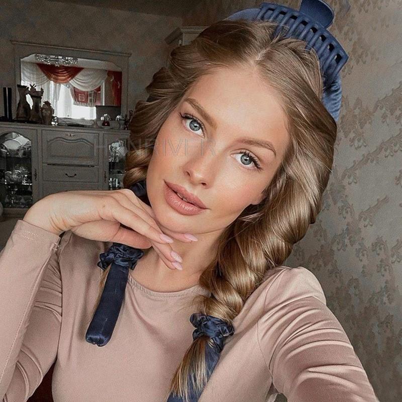إكسسوارات الشعر تجعيد الشعر بد - مراجعة Hair Roller Set Flexi وسعره