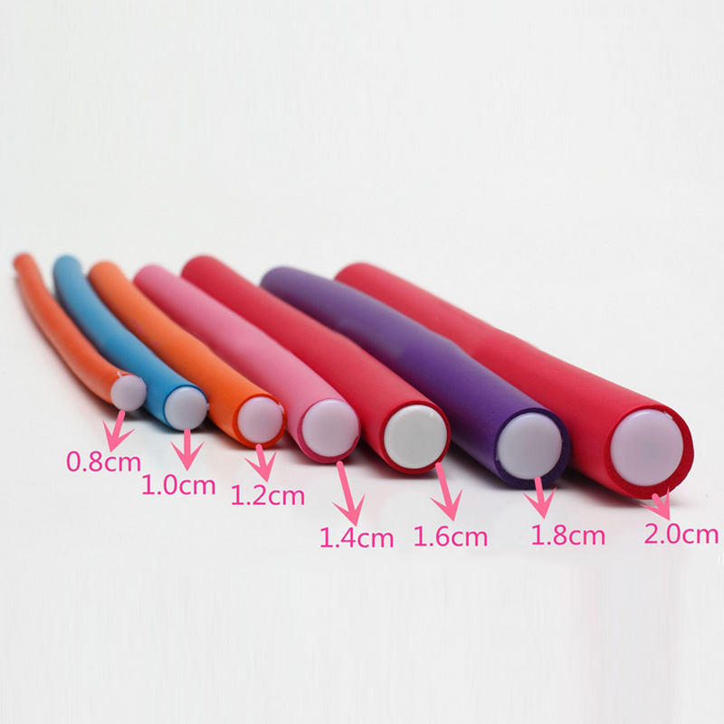 10 قطعة/المجموعة لينة الشعر بك - مراجعة Hair Roller Set Flexi وسعره