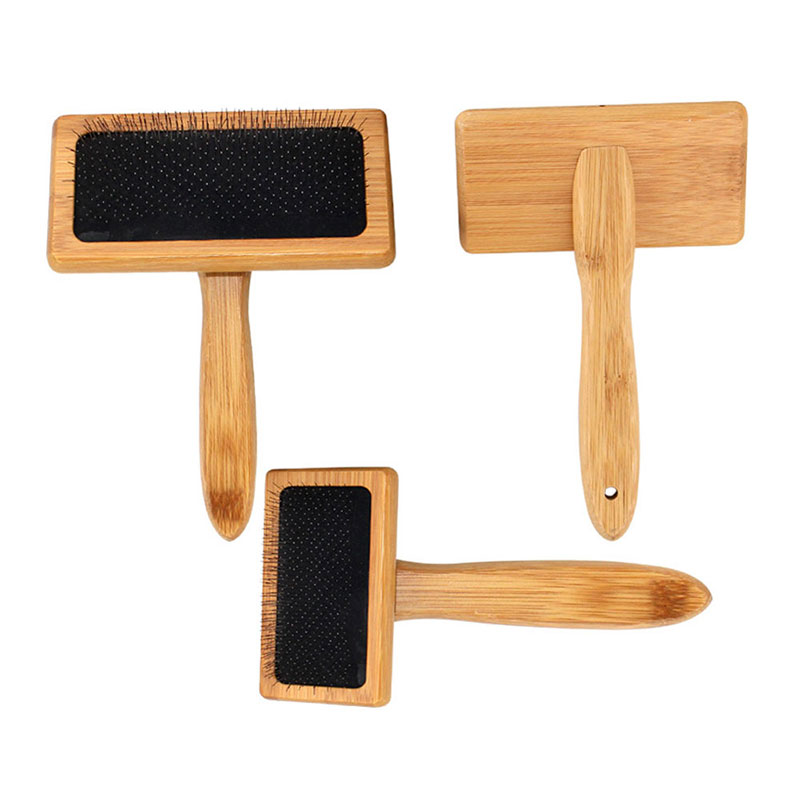 كلب فرشاة الخيزران مشط ذرف الش - مراجعة Bamboo Hair Brush وسعره